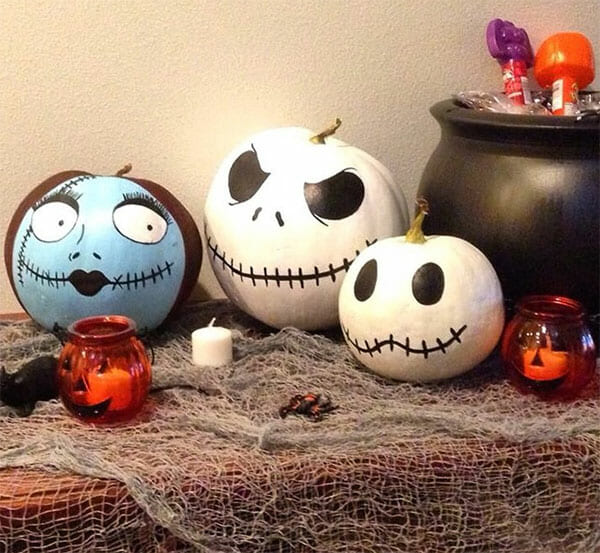 painted pumpkins