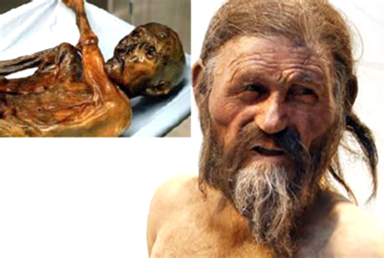 couple discovered an ancient iceman