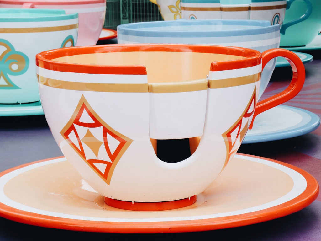 Disneyland tea cups ride