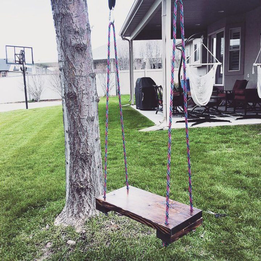 DIY Garden Swing