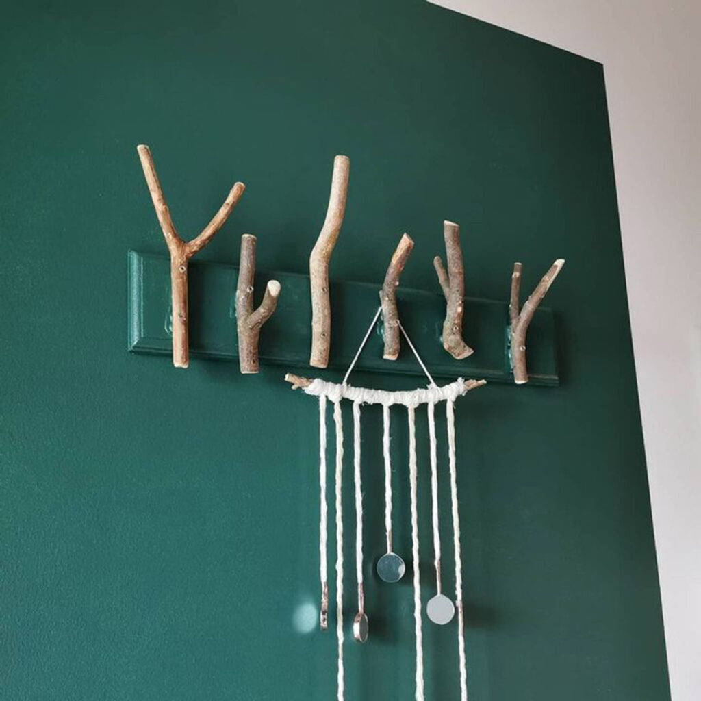 Make a Coat Rack from Branches