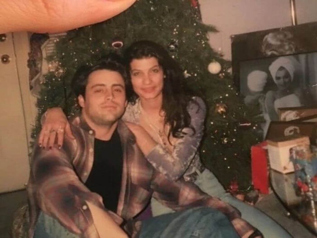 A photo of Matt LeBlanc with a girlfriend 