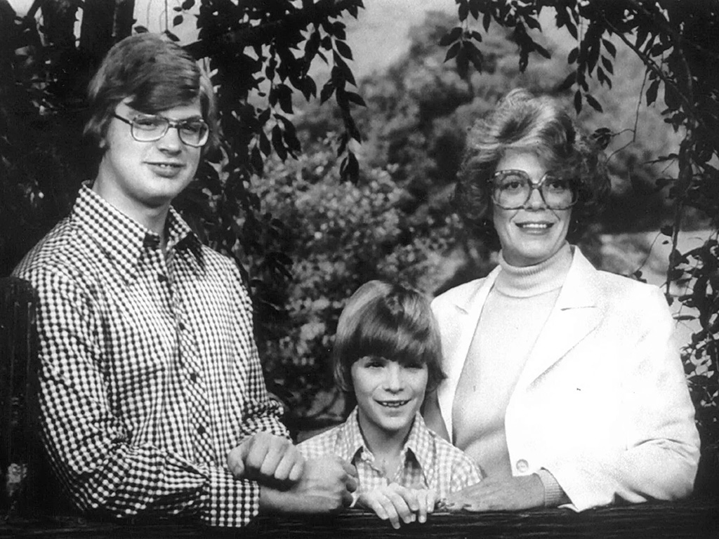 David, Jeffrey and Joyce Dahmer in a family photo.