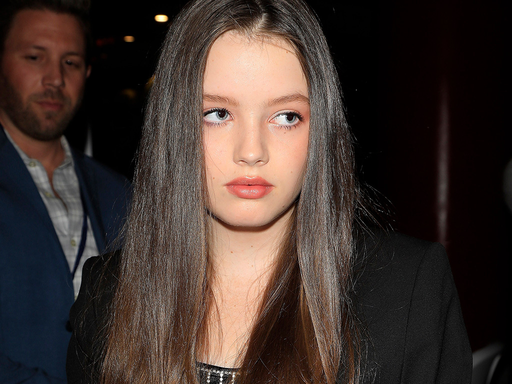 Finley Aaron Love Lockwood at a press event at the TCL Chinese Theatre.