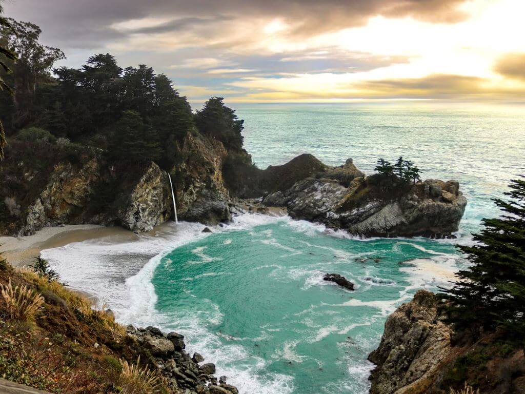 Big Sur, California is a breathtaking coastal region. 