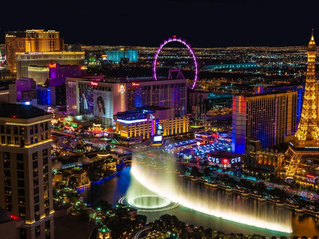 Las Vegas, Nevada, is a dazzling city with world-famous casinos