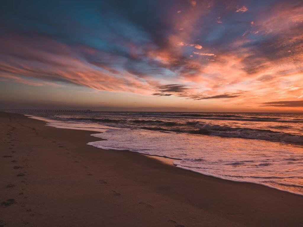 The Outer Banks, North Carolina, is a string of barrier islands