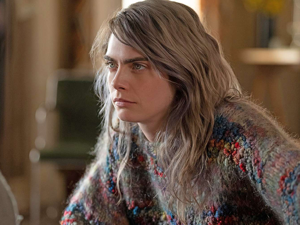 Cara Delevingne in a scene of Amazon Prime's "Only Murders in the Building"