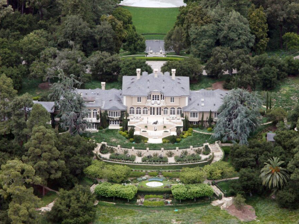 Oprah Winfrey's Montecito mansion valued at $52 million.