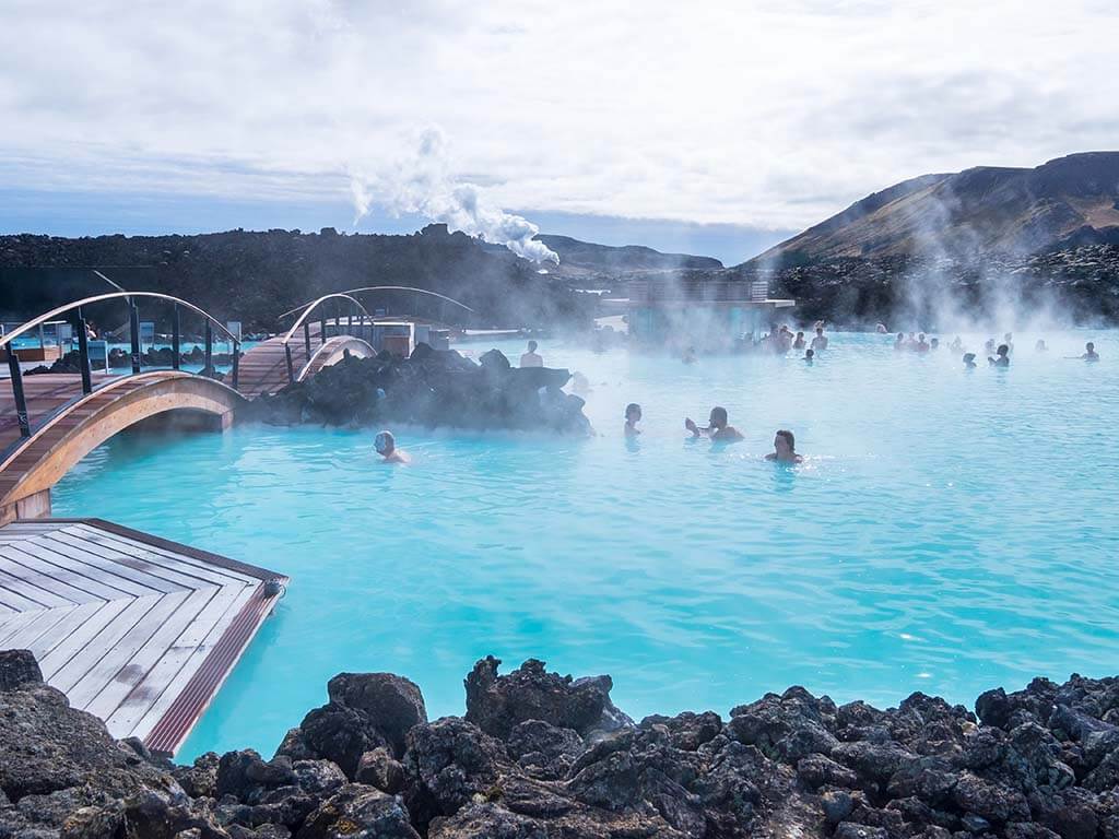 The Blue Lagoon geothermal spa is one of the most visited attractions in Iceland
