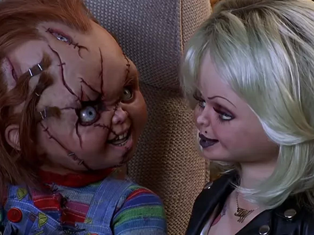 Chucky and Tiffany in "Bride of Chucky" 