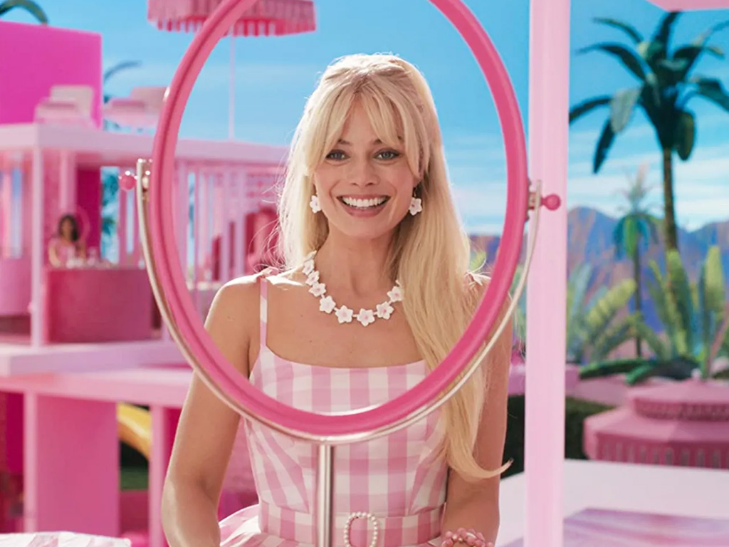 Margot Robbie as Barbie 