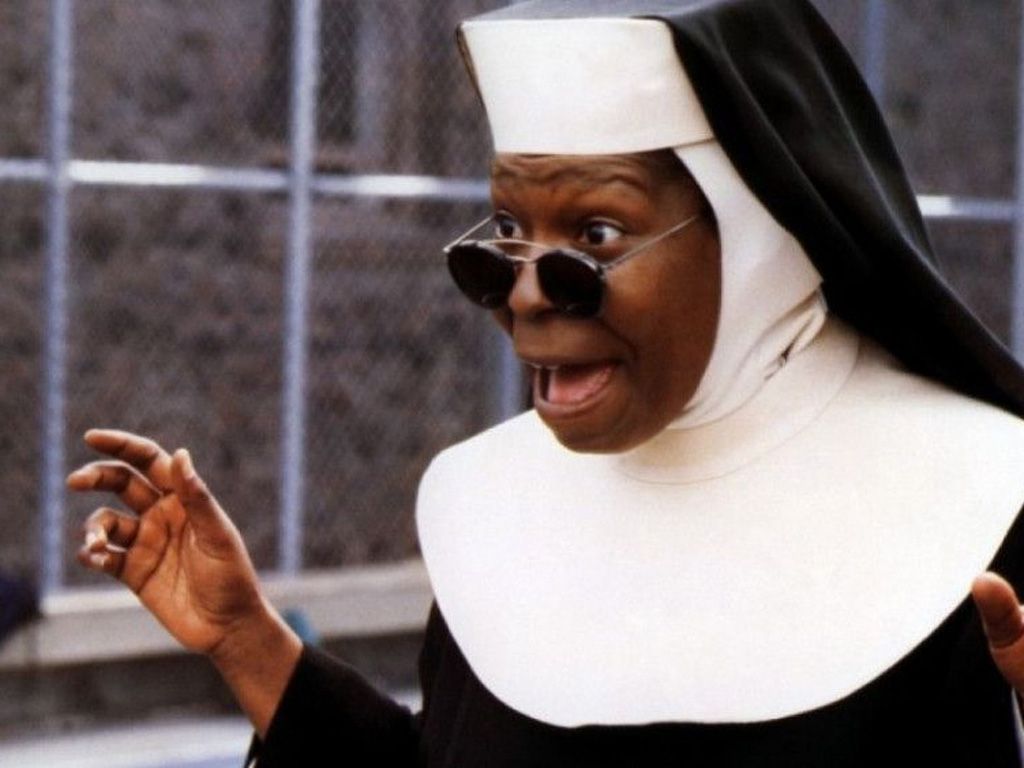 Whoopi Goldberg in the 1992 film "Sister Act 2: Back in the Habit."