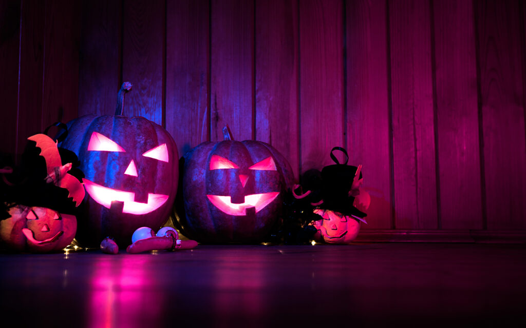 Glow-in-the-Dark Jack-o'-Lanterns