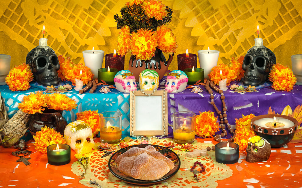 Día de los Muertos altar